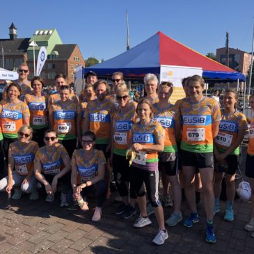 EuSiB-Gruppe nimmt mit 7 Teams am 13. Rostocker Firmenlauf teil